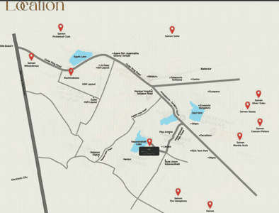 Project Image of 1365.9 - 2223.2 Sq.ft 2 BHK Apartment for buy in Saiven Six Senses