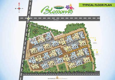 Project Image of 1040.0 - 1350.0 Sq.ft 2 BHK Apartment for buy in Snigdha Blossoms
