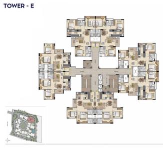 Project Image of 1010 Sq.ft 2 BHK Apartment / Flat for sale in Electronic City for Rs. 9600000