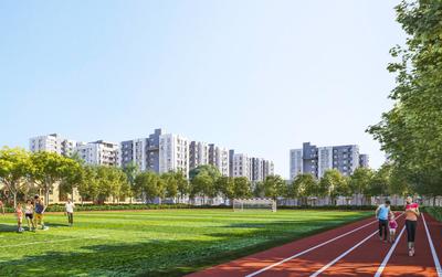 Project Image of 397.0 - 939.0 Sq.ft 1 BHK Apartment for buy in Gems Ruby Phase II