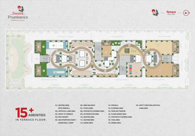Project Image of 622.48 - 853.58 Sq.ft 2 BHK Apartment for buy in Swami Prominence