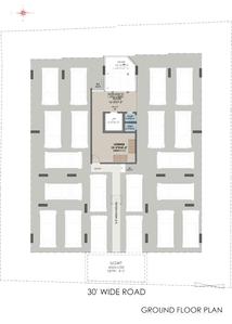 Kamal 24 Carat Saffron 24 Carat Saffron Cluster Plan for ground Floor 1