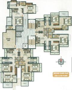 Project Image of 690.0 - 933.0 Sq.ft 1 BHK Apartment for buy in Sai Shakti Bhanumati Plot B