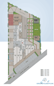 Project Image of 837.86 - 868.43 Sq.ft 3 BHK Apartment for buy in Blue Ocean