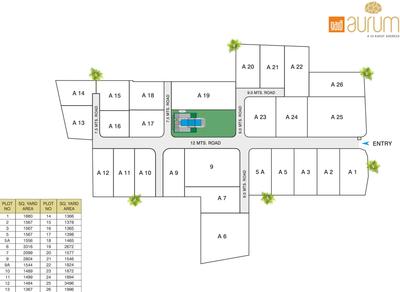 Project Image of 12285.0 - 31464.0 Sq.ft Residential Plot Plot for buy in Gala Aurum