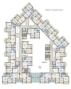 Project Image of 650.0 - 950.0 Sq.ft 1 BHK Apartment for buy in Today Shyam Aarohi Complex