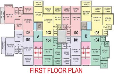 Project Image of 0.0 - 365.11 Sq.ft 1 BHK Apartment for buy in Sai Greens