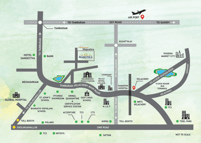 Project Image of 379.0 - 1488.0 Sq.ft 1 BHK Apartment for buy in Majestica
