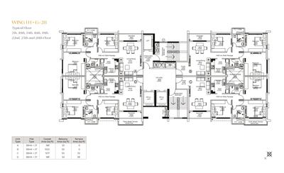 Project Image of 1572.0 - 2261.0 Sq.ft 3 BHK Apartment for buy in Crown