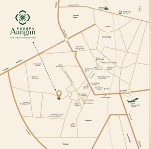 Project Image of 1489.49 - 2098.18 Sq.ft 3 BHK Apartment for buy in Pushpa Aangan