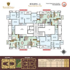 Project Image of 888.0 - 1123.0 Sq.ft 2 BHK Apartment for buy in Icon Westwood Estates Phase II