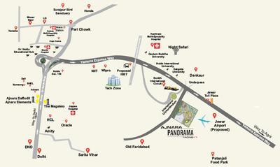 Project Image of 1890.0 - 3085.0 Sq.ft 4 BHK Villa for buy in Ajnara Panorama Phase 2 Villas