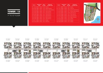 Project Image of 392.0 - 1346.0 Sq.ft 1 BHK Apartment for buy in Provident Kenworth