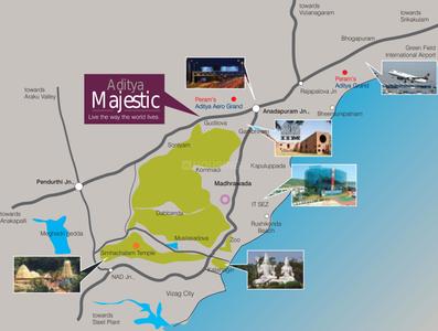 Project Image of 810.0 - 4000.0 Sq.ft Residential Plot Plot for buy in Peram Aditya Majestic