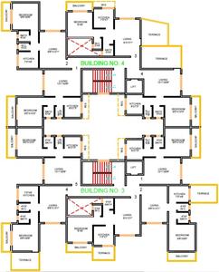 Project Image of 348.0 - 638.0 Sq.ft 1 BHK Apartment for buy in Space India Prakriti Sparsh Building No 1 To 6