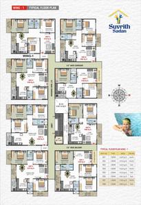 Project Image of 1050.0 - 1520.0 Sq.ft 2 BHK Apartment for buy in Suvrith Sadan