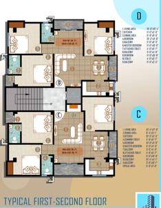 Project Image of 822.0 - 1167.0 Sq.ft 2 BHK Apartment for buy in Srishti Arati Niwas