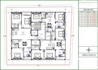 Project Image of 1240.0 - 1442.0 Sq.ft 3 BHK Apartment for buy in SCC Homes Flat