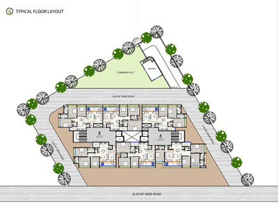 Project Image of 1120.2 - 1401.14 Sq.ft 3 BHK Apartment for buy in Sai Green Ville