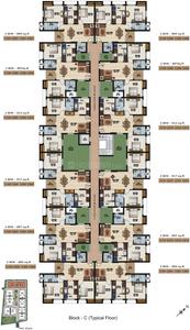 Project Image of 801.0 - 1109.0 Sq.ft 2 BHK Apartment for buy in Sidharth Dakshin