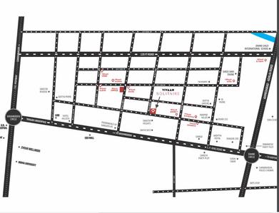 Project Image of 1105 Sq.ft 3 BHK Apartment / Flat for sale in Zundal for Rs. 6496000