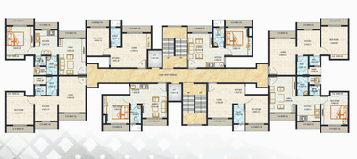 Project Image of 167.49 - 410.0 Sq.ft 1 BHK Apartment for buy in Aadinath Prem Narayan Residency Phase I