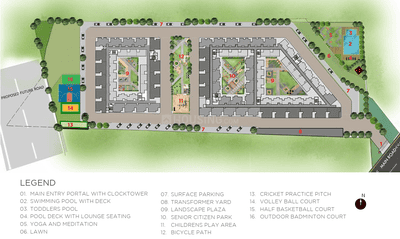 Project Image of 519.0 - 1142.0 Sq.ft 1 BHK Apartment for buy in Sowparnika Indradhanush Phase I