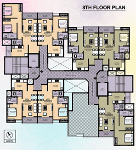 Project Image of 409.71 - 582.14 Sq.ft 1 BHK Apartment for buy in Heritage Rajmudra Nagari