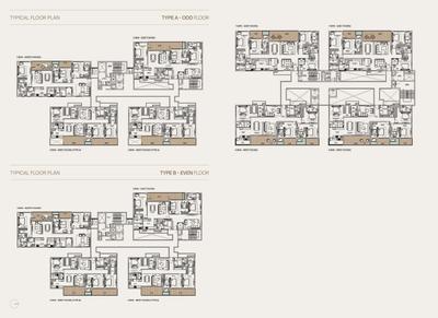Project Image of 3100.0 - 4224.0 Sq.ft 3 BHK Apartment for buy in Dithya Agarta