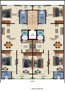 Project Image of 0.0 - 1550.0 Sq.ft 3 BHK Builder Floor for buy in Avni Crimson Floors