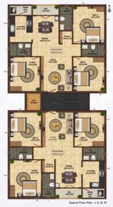 Project Image of 0.0 - 1500.0 Sq.ft 3 BHK Apartment for buy in India Kurinji Gardens