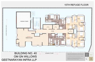 Project Image of 356.0 - 545.0 Sq.ft 1 BHK Apartment for buy in Geetnarayan OM GN Willows