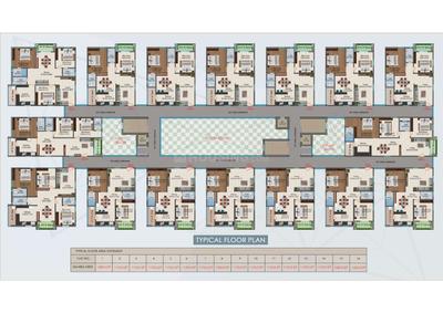 Project Image of 1170.0 - 1580.0 Sq.ft 2 BHK Apartment for buy in Sri Dhanvi Jewel Park