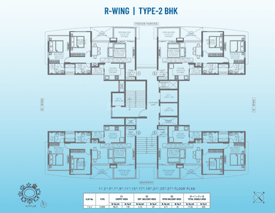 Project Image of 663.0 - 858.0 Sq.ft 2 BHK Apartment for buy in Pharande Puneville Phase III Cluster C
