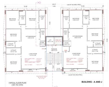 Project Image of 1338.0 - 1919.0 Sq.ft 3 BHK Apartment for buy in Hi Speed Freedom Towers