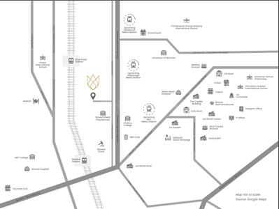 Project Image of 645.08 - 1400.0 Sq.ft 2 BHK Apartment for buy in Raymond The Address By GS Bandra Tower B