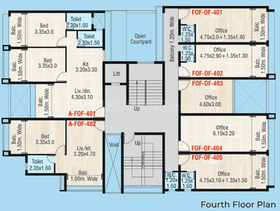 Project Image of 613.87 - 1106.64 Sq.ft 1 BHK Apartment for buy in Kharangate Silicon Valley