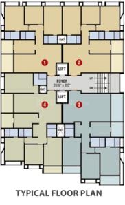 Project Image of 0.0 - 1890.0 Sq.ft 3 BHK Apartment for buy in Aditi Sparsh Residency