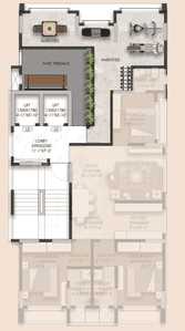Project Image of 593.63 - 707.63 Sq.ft 2 BHK Apartment for buy in Vardhaman Aarambh