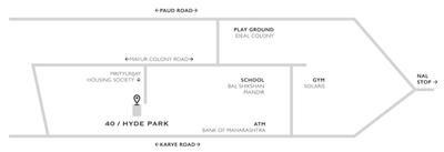 Project Image of 0.0 - 812.0 Sq.ft 2 BHK Apartment for buy in Viraj 40 Hyde Park