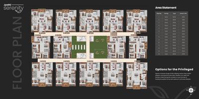 Project Image of 1656.0 - 2178.0 Sq.ft 3 BHK Apartment for buy in Jyothi Serenity