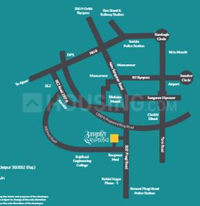 AASHISH Aakriti Enclave Location Plan 1