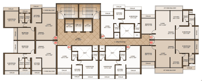 Project Image of 310.0 - 644.76 Sq.ft 1 BHK Apartment for buy in Amore Breeze Heights