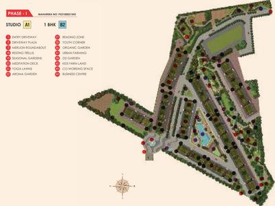 Project Image of 195.0 - 303.0 Sq.ft 1 RK Apartment for buy in Xrbia SingaPune Ph 1