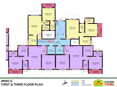 Project Image of 415.32 - 638.57 Sq.ft 1 BHK Apartment for buy in Shikara Pearl Phase I