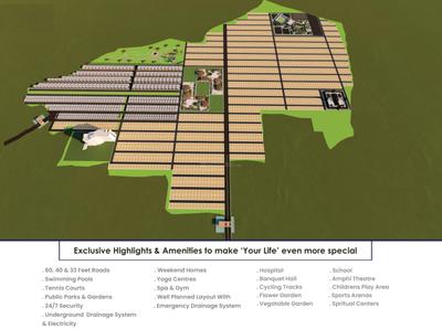 Project Image of 10890.0 - 43560.0 Sq.ft Residential Plot Plot for buy in GSR Akshya Satellite City