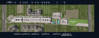 Project Image of 0.0 - 645.08 Sq.ft 2 BHK Apartment for buy in Majestique Signature Towers C5