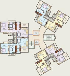 Project Image of 411.0 - 636.0 Sq.ft 1 BHK Apartment for buy in Charms Heights Phase I B1 And B4