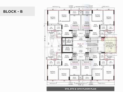 Project Image of 0.0 - 611.17 Sq.ft 2 BHK Apartment for buy in Bansidhar Jaldeep Trident