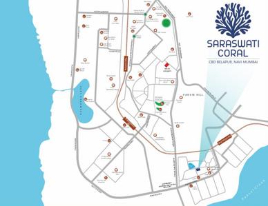 Project Image of 672.64 - 886.3 Sq.ft 2 BHK Apartment for buy in Shree Saraswati Coral